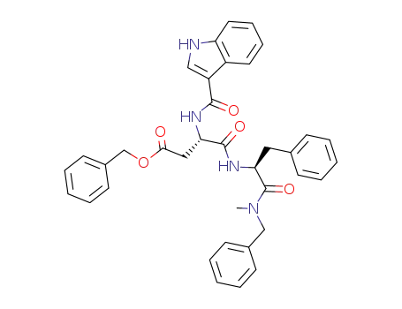 (1H-indol-3-ylcarbonyl)-Asp(OBzl)-Phe-NMeBzl