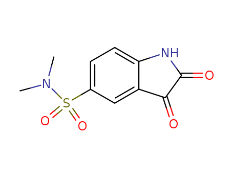 1H-Indole-5-sulfonamide, 2,3-dihydro-N,N-dimethyl-2,3-dioxo- CAS No  144405-95-8