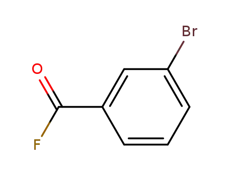 Molecular Structure of 77976-06-8 (Benzoyl fluoride, 3-bromo- (9CI))