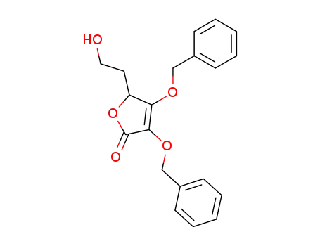 2(5H)-Furanone, 5-(2-hydroxyethyl)-3,4-bis(phenylmethoxy)-