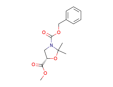 (S)-3-benzyloxycarbonyl-5-methoxycarbonyl-2,2-dimethyl-1,3-oxazolidine