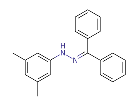 Molecular Structure of 210536-89-3 (N-(3,5-dimethylphenyl) benzophenone hydrazone)
