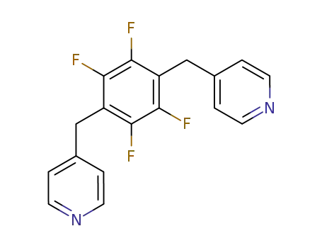 Pyridine, 4,4'-[(2,3,5,6-tetrafluoro-1,4-phenylene)bis(methylene)]bis-