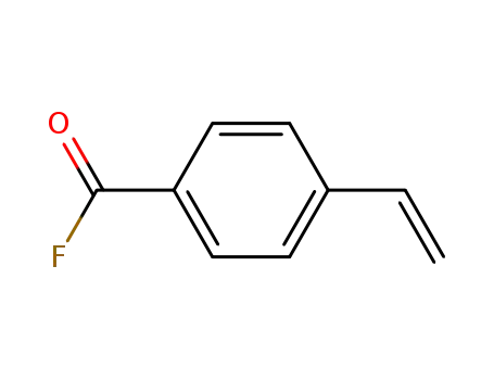 Molecular Structure of 194344-13-3 (Benzoyl fluoride, 4-ethenyl- (9CI))