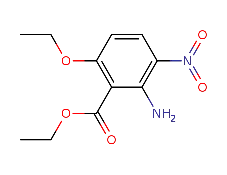 ethyl 1-amino-6-ethoxy-3-nitrobenzoate