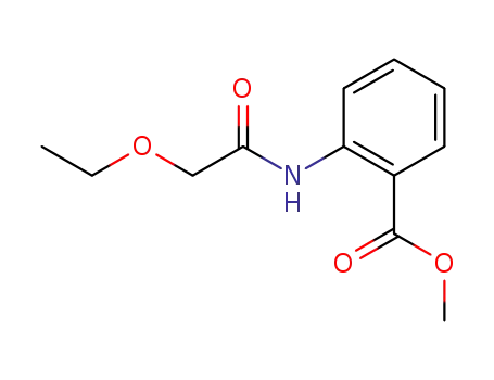 Molecular Structure of 134017-46-2 (methyl (2-ethoxyacetamido)benzoate)
