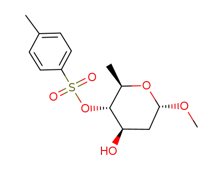 Methyl 2,6-dideoxy-4-O-(p-tolylsulfonyl)-α-D-arabino-hexopyranoside