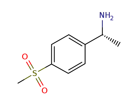 Molecular Structure of 387350-90-5 (ALPHA-METHYL-4-(METHYLSULFONYL)BENZYLAMINE)