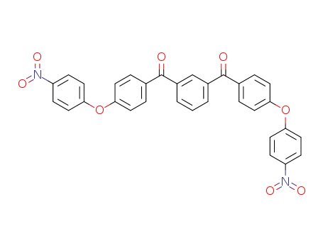 Molecular Structure of 134639-74-0 (Methanone, 1,3-phenylenebis[[4-(4-nitrophenoxy)phenyl]-)