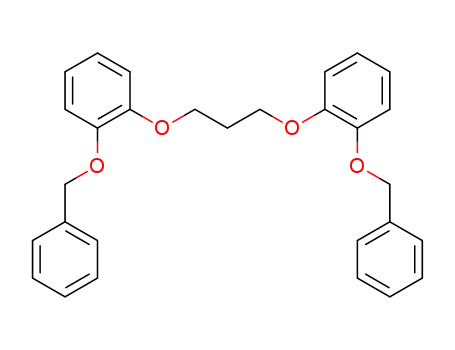 Molecular Structure of 86955-03-5 (Benzene, 1,1'-[1,3-propanediylbis(oxy)]bis[2-(phenylmethoxy)-)