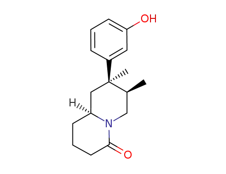 (7R,8R,9aS)-8-(3-hydroxyphenyl)-7,8-dimethyl-hexahydro-1H-quinolizin-4(6H)-one