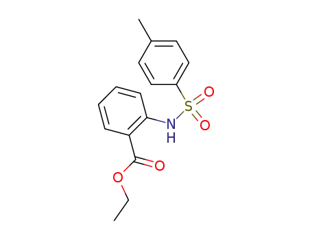 Molecular Structure of 223526-78-1 (ethyl 2-(4-methylphenylsulfonamido)benzoate)