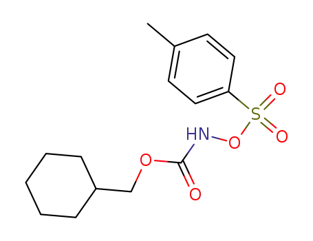 Molecular Structure of 869111-41-1 (CyclohexylMethyl N-tosyloxycarbaMate)