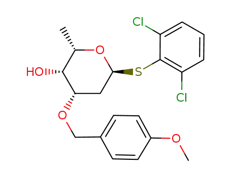 2,6-dichlorophenyl 2,6-dideoxy-3-O-(4-methoxybenzyl)-1-thio-α-L-galactopyranoside
