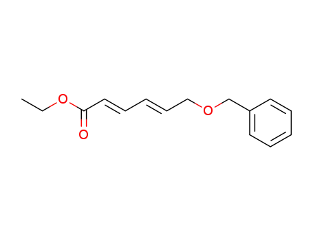 2,4-Hexadienoic acid, 6-(phenylmethoxy)-, ethyl ester, (2E,4E)-
