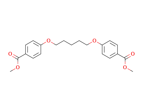 Benzoic acid, 4,4'-[1,5-pentanediylbis(oxy)]bis-, dimethyl ester