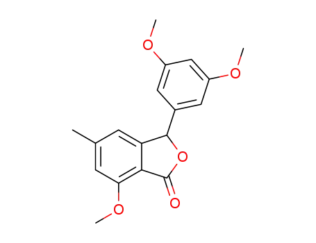1(3H)-Isobenzofuranone, 3-(3,5-dimethoxyphenyl)-7-methoxy-5-methyl-