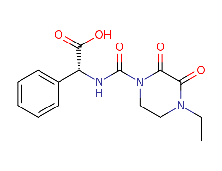 (R)-(-)-alpha-[[(4-Ethyl-2,3-dioxo-1-piperazinyl)carbonyl]aMino]benzeneacetic Acid