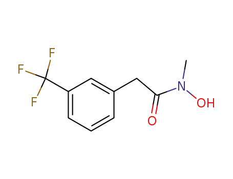 Benzeneacetamide, N-hydroxy-N-methyl-3-(trifluoromethyl)-