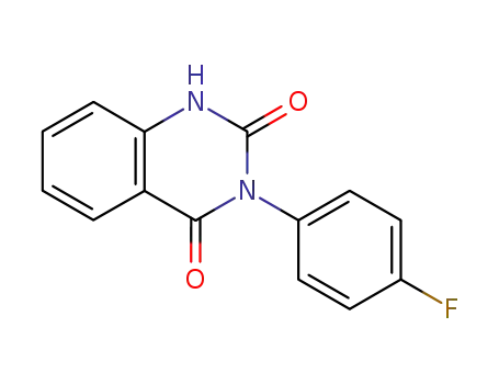 2,4(1H,3H)-Quinazolinedione, 3-(4-fluorophenyl)-