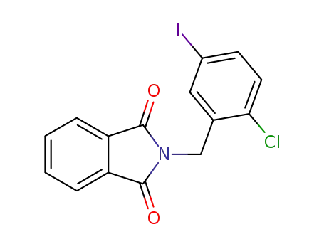1H-Isoindole-1,3(2H)-dione, 2-[(2-chloro-5-iodophenyl)methyl]-