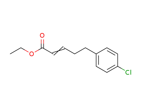 ethyl-5-(4-chlorophenyl)pent-2-enoate