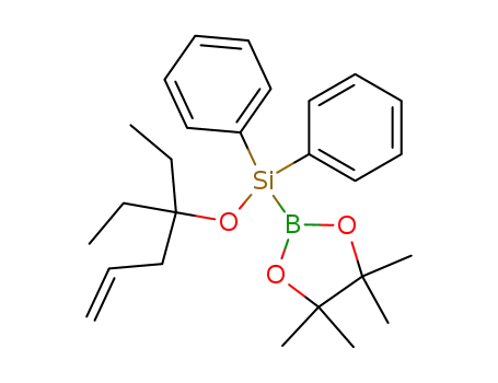 4-ethyl-4-[diphenyl(4,4,5,5-tetramethyl-1,3,2-dioxaborolan-2-yl)silyloxy]-1-hexene