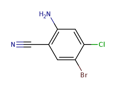 2-Amino-5-bromo-4-chlorobenzonitrile 671795-60-1