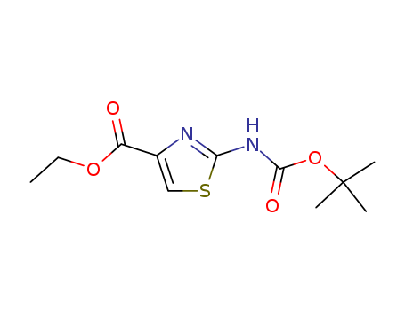 ethyl 2-(tert-butoxycarbonylamino)thiazole-4-carboxylate