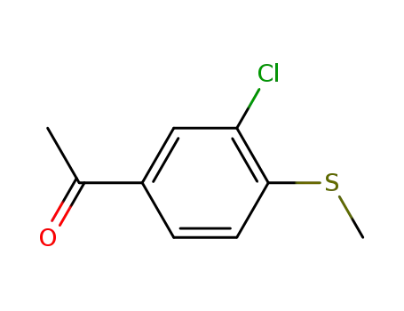 1-(3-Chloro-4-(methylthio)phenyl)ethanone