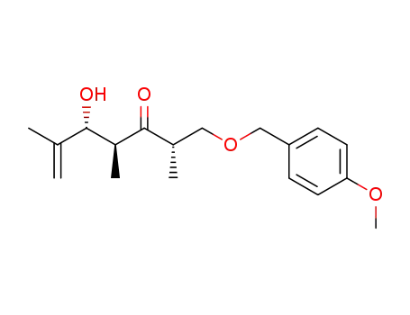 1-(p-methoxybenzyloxy)-5-hydroxy-2,4,6-trimethyl-6-hepten-3-one