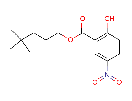 2-Hydroxy-5-nitro-benzoic acid 2,4,4-trimethyl-pentyl ester