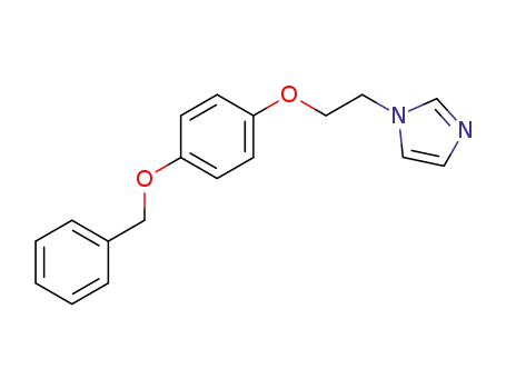 1H-Imidazole, 1-[2-[4-(phenylmethoxy)phenoxy]ethyl]-