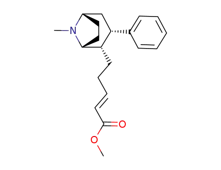 2β-(4'-(methoxycarbonyl)but-3'-enyl)-3β-phenyltropane