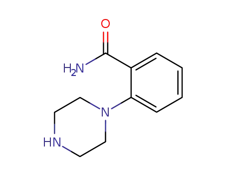 Molecular Structure of 179480-81-0 (2-PIPERAZIN-1-YL-BENZAMIDE)