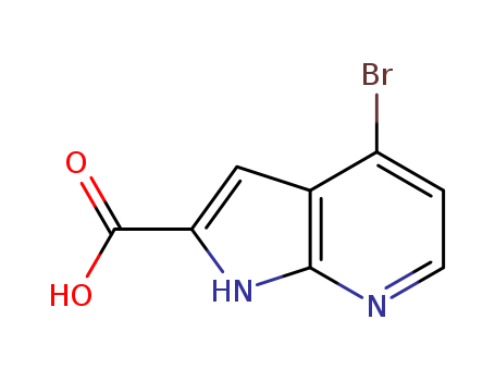 4-broMo-1H-pyrrolo[2,3-b]pyridine-2-carboxylic acid