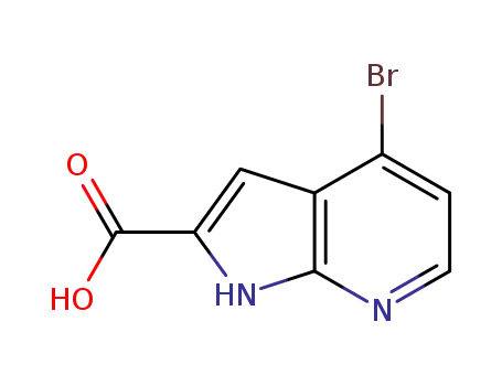 4-broMo-1H-pyrrolo[2,3-b]pyridine-2-carboxylic acid