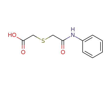 Molecular Structure of 70648-87-2 (2-[(2-ANILINO-2-OXOETHYL)SULFANYL]ACETIC ACID)