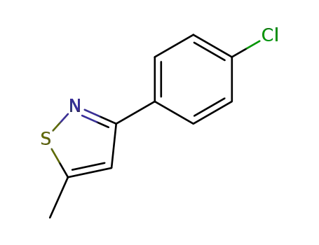 Isothiazole, 3-(4-chlorophenyl)-5-methyl-