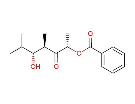 3-Heptanone, 2-(benzoyloxy)-5-hydroxy-4,6-dimethyl-, (2S,4R,5R)-