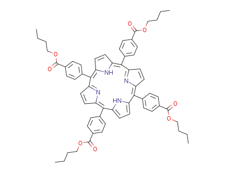 meso-tetrakis<4-((butyloxy)carbonyl)phenyl>porphyrin