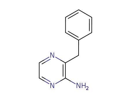 3-benzylpyrazin-2-amine