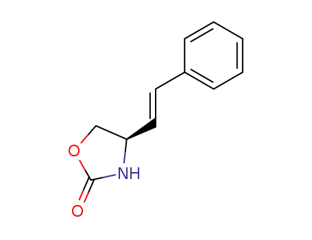 2-Oxazolidinone, 4-[(1E)-2-phenylethenyl]-, (4R)-