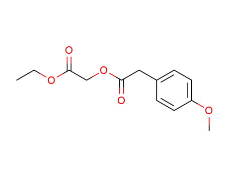 (4-Methoxy-phenyl)-acetic acid ethoxycarbonylmethyl ester