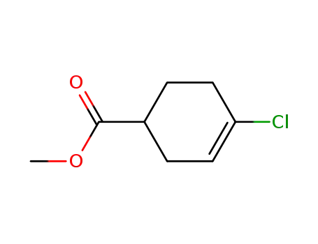 Molecular Structure of 27705-05-1 (METHYL 4-CHLORO-3-CYCLOHEXENE-1-CARBOXYLATE)