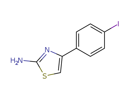 2-Thiazolamine,4-(4-iodophenyl)-