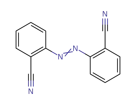 Molecular Structure of 16288-72-5 (Benzonitrile,2,2'-(1,2-diazenediyl)bis-)