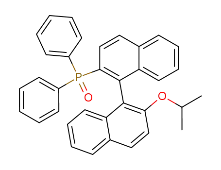 Phosphine oxide, [2'-(1-methylethoxy)[1,1'-binaphthalen]-2-yl]diphenyl-,
(S)-