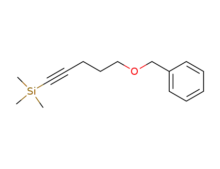 Silane, trimethyl[5-(phenylmethoxy)-1-pentynyl]-