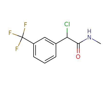 Benzeneacetamide, a-chloro-N-methyl-3-(trifluoromethyl)-